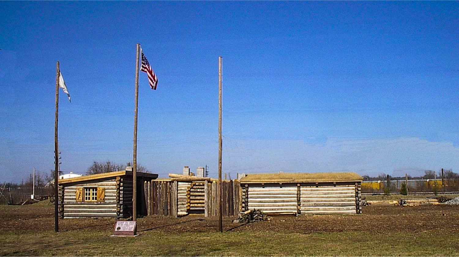Camp Dubois historical site near the Wood River
