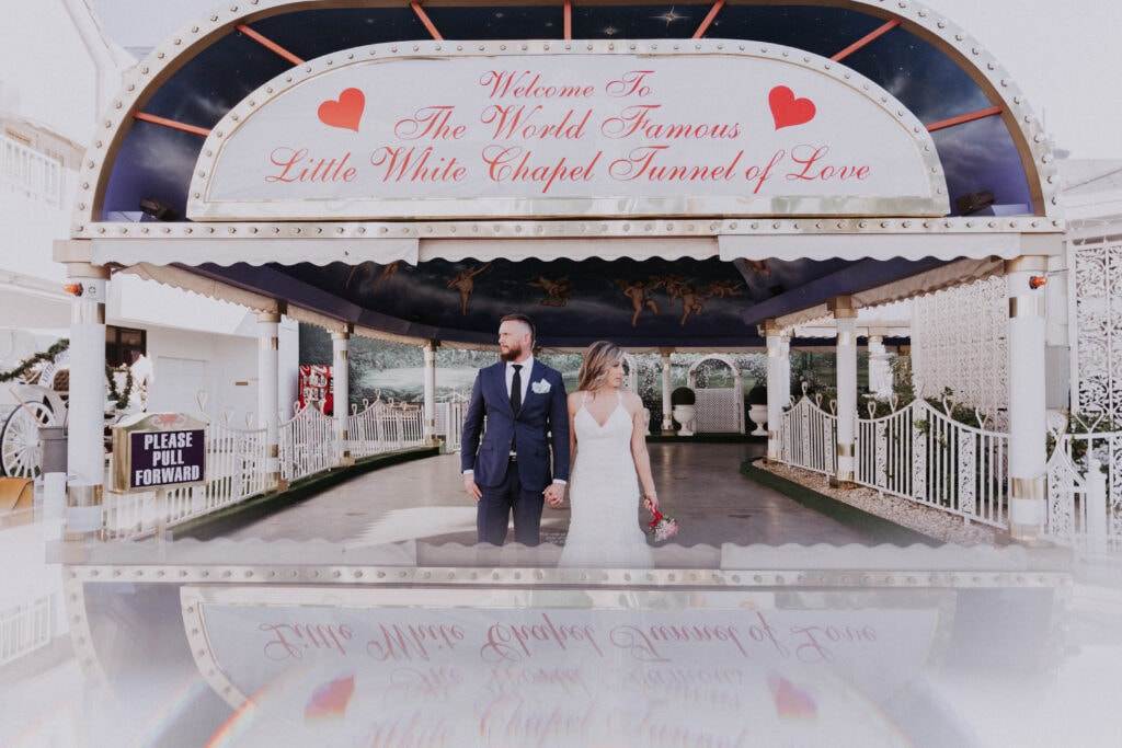 The historic Little White Wedding Chapel in Wood River