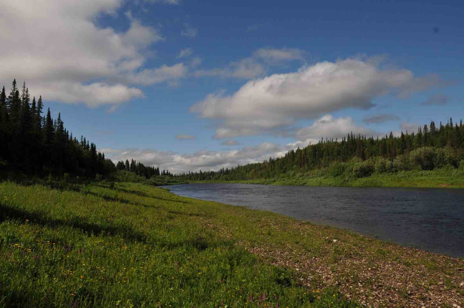 Scenic view over the Wood River valley